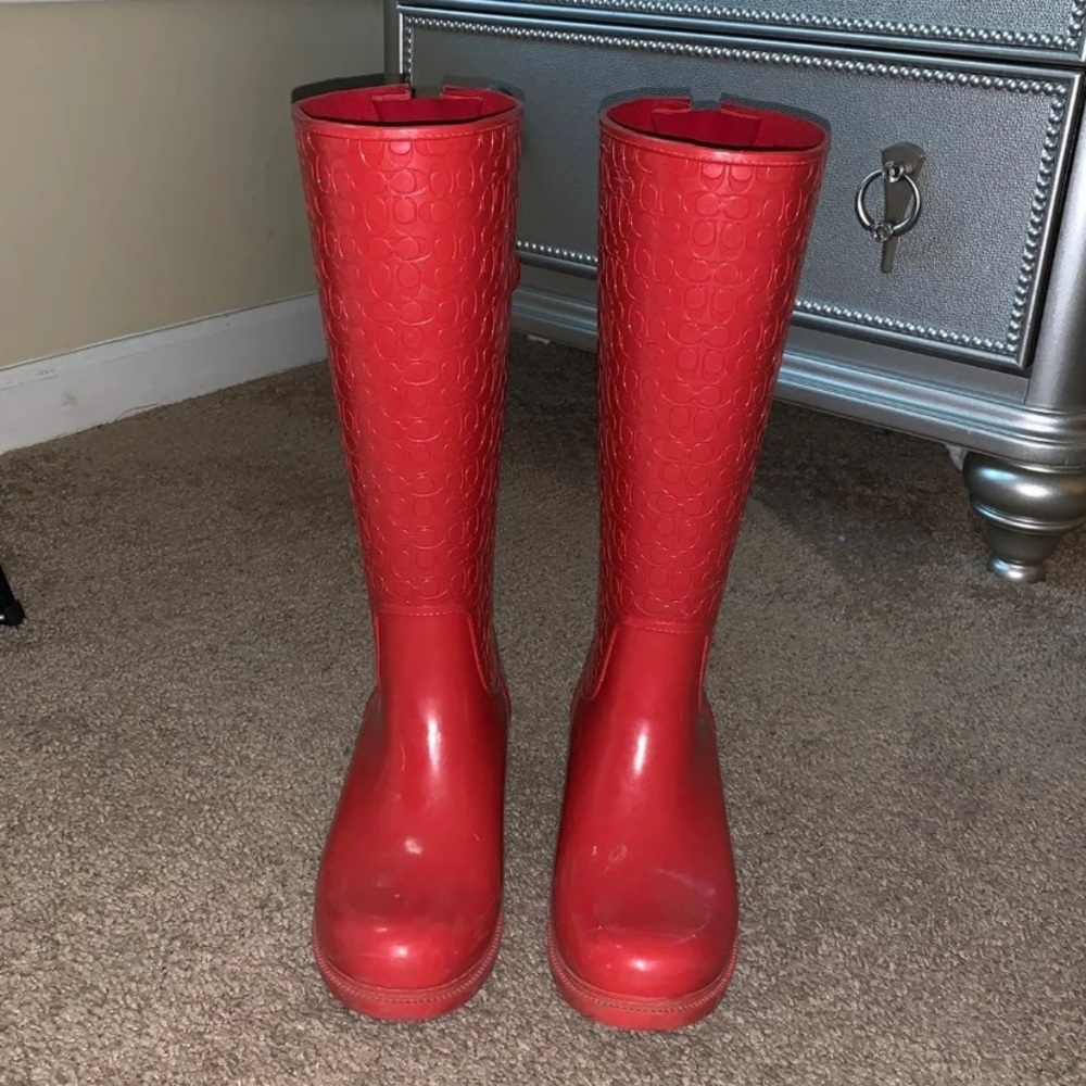 Coach Rain Boots